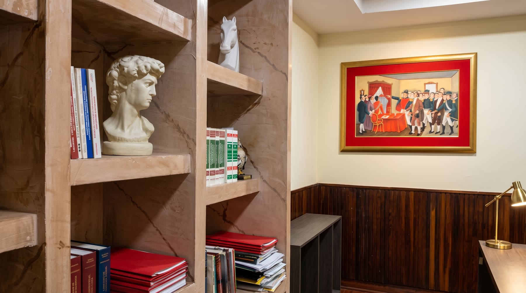 Biblioteca jurídica del estudio