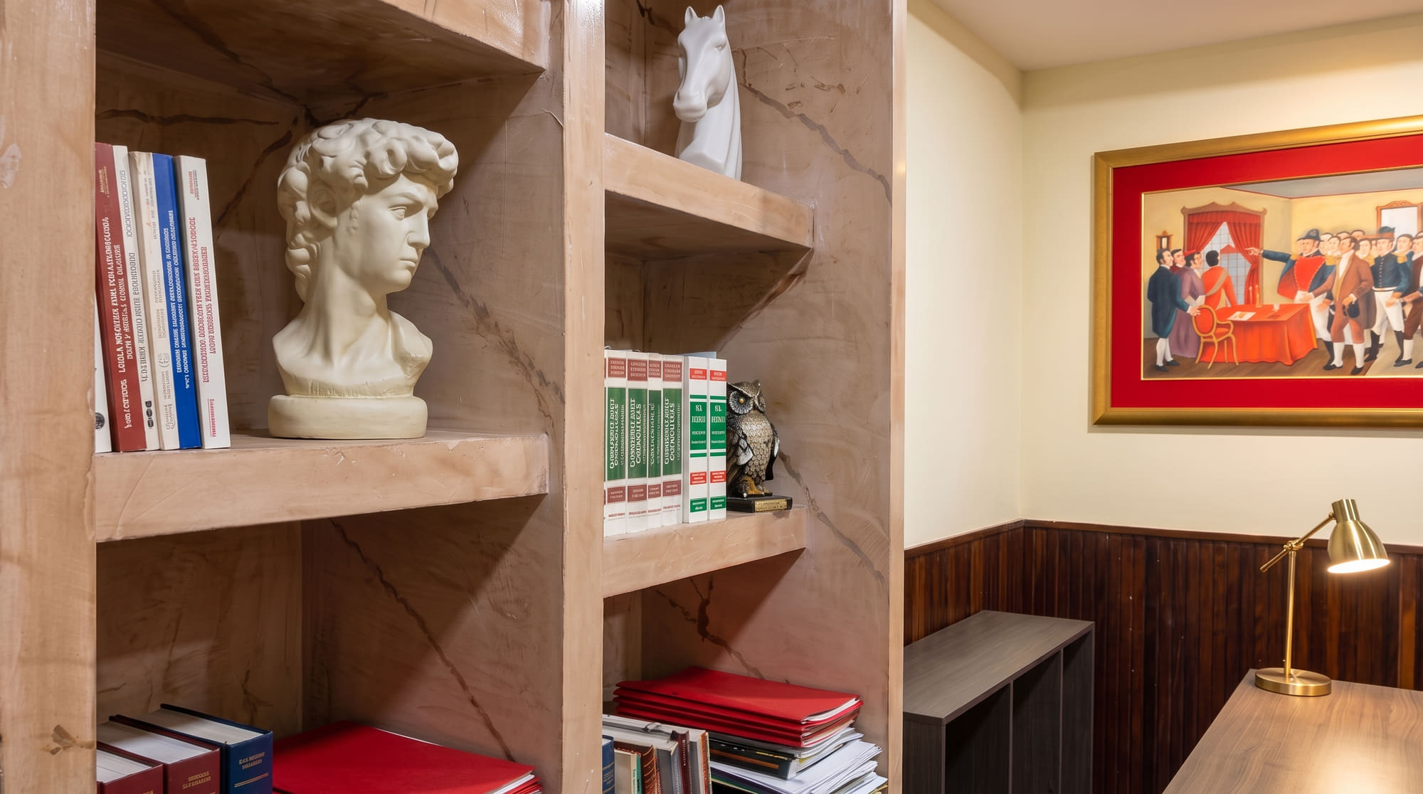 Biblioteca jurídica del estudio